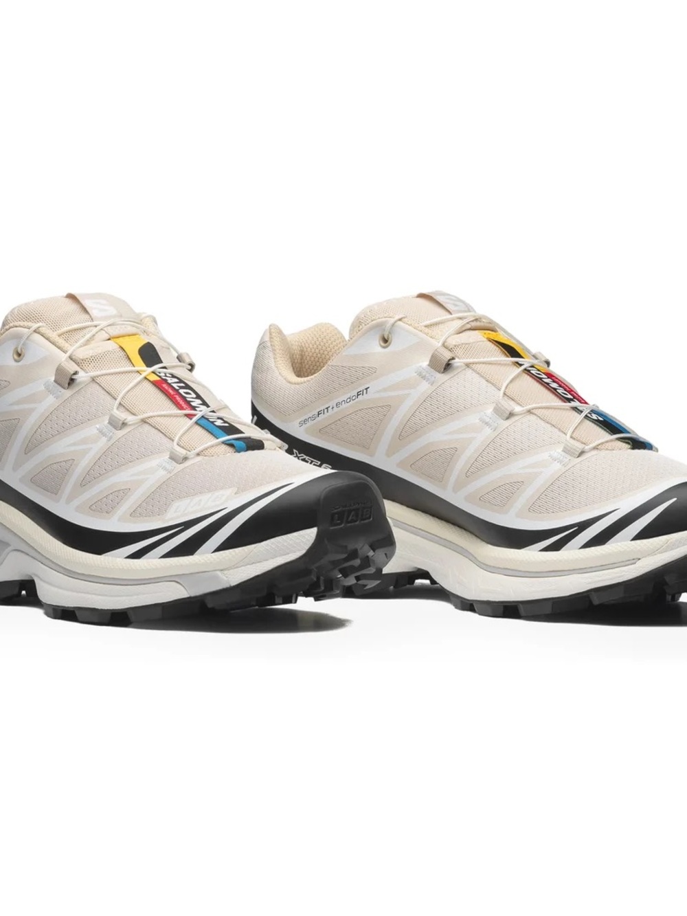 NWT Salomon XT-6 in Rainy Day/Black/White - W 9.5 / M 8.5